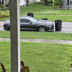 R & W Container - My cans wasn't where they wanted them so this is what I get.  owner said they put them there so they wouldn't hit my car because of wind. Lo