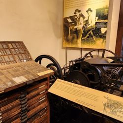 Cherokee National Supreme Court Museum - Printing press