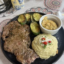 Cowboy steak special is excellent Cowboy steak special is excellent