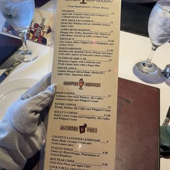 Shadowbrook - Drinks - American Near Me - Capitola, California Shadowbrook - Drinks - American Near Me - Capitola, California