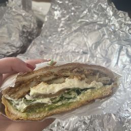 Chicken Milanesa torta was good Chicken Milanesa torta was good