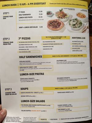 Menu photo 5 California Pizza Kitchen Fairfax, VA Menu photo 5 California Pizza Kitchen Fairfax, VA