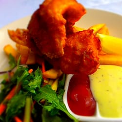 Buffalo Bar & Grill - Fish and chips.