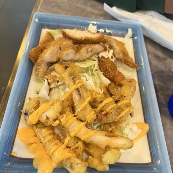 A Sushi and Grill - 13. Deep-Fried Calamari and 12. Chicken Katsu - Sushi Bars Near Me - Tempe, Arizona