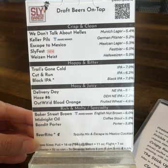 Sly Bandit Brewing Company - Beer menu - Breweries Near Me - Wilton, Connecticut Sly Bandit Brewing Company - Beer menu - Breweries Near Me - Wilton, Connecticut