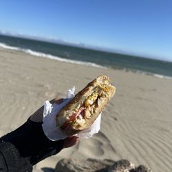 Erik's DeliCafe of Aptos - Chicken Durango Sandwich on Dutch Crunch Bread