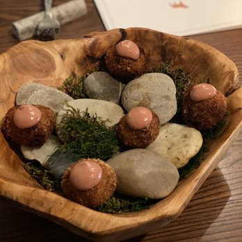 Bardea Steak - a bowl of food on a table - Steakhouses Near Me - Wilmington, Delaware