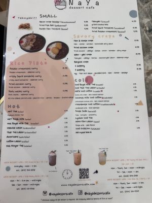 Menu photo 1 Naya Dessert Cafe Davis, CA Menu photo 1 Naya Dessert Cafe Davis, CA