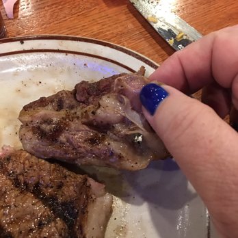 K-BOB's Steak House Ruidoso - Fat fat. This has to be a tiny ribeye not the big expensive strip I ordered. - Steakhouses Near Me - Ruidoso, New Mexico