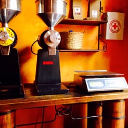 Kariva Cafe - Coffee grinders!
