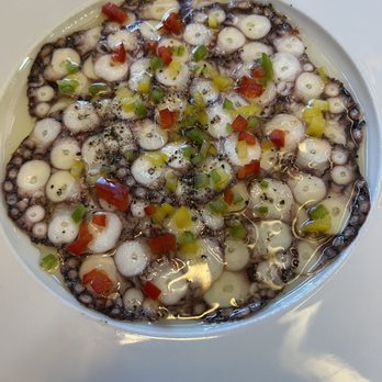 Cervejaria Liberdade - Octopus carpaccio - Seafood Near Me - Lisbon, 11