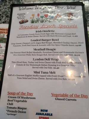 Menu photo 3 Lyndon Diner York, PA
