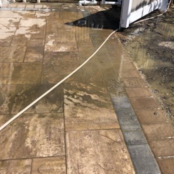 APM O’Neill and Sons - Pavers puddling up because no level was used. Around the rest of the pool is all pitched into the pool! - General Contractors Near Me - Medford , New York APM O’Neill and Sons - Pavers puddling up because no level was used. Around the rest of the pool is all pitched into the pool! - General Contractors Near Me - Medford , New York