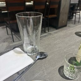 Empty drinks Empty drinks