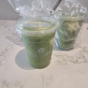 Da Vien Coffee - Banana matcha latte - Desserts Near Me - Cypress, California