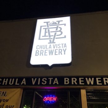Chula Vista Brewery - Outside sign - Breweries Near Me - Chula Vista, California