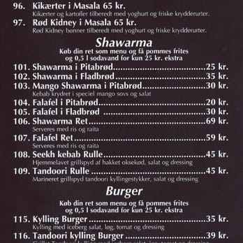 Red Chilli - Menu page 4 - Indian Near Me - Odense, 83 Red Chilli - Menu page 4 - Indian Near Me - Odense, 83