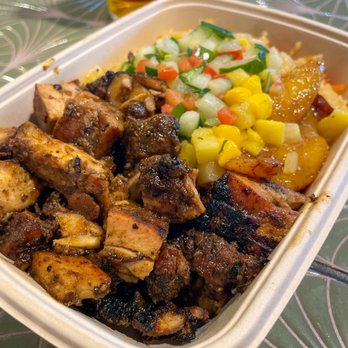 Jrk! - Jerk chicken "Let's Build a Bowl" - Caribbean Near Me - Aventura, Florida Jrk! - Jerk chicken "Let's Build a Bowl" - Caribbean Near Me - Aventura, Florida