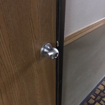 Super 8 by Wyndham Pella - Bashed in door handle to, another storage closet. - Hotels Near Me - Pella, Iowa Super 8 by Wyndham Pella - Bashed in door handle to, another storage closet. - Hotels Near Me - Pella, Iowa