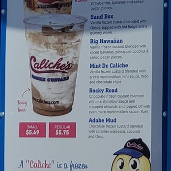 Caliche's Frozen Custard - Ice Cream & Frozen Yogurt Near Me - Las Cruces, New Mexico Caliche's Frozen Custard - Ice Cream & Frozen Yogurt Near Me - Las Cruces, New Mexico