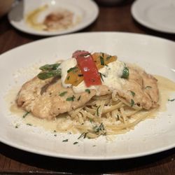 Trattoria Trecolori - Francese chicken with lemon white wine sauce