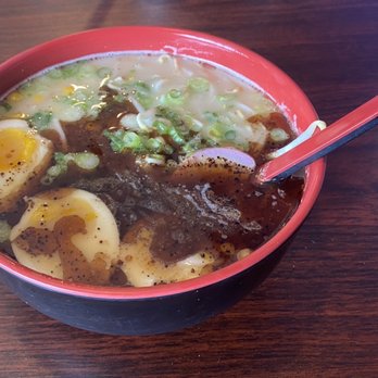 Sushi & Ramen Japanese Restaurant - Pork tonkatsu broth with no added protein just an extra egg - Sushi Bars Near Me - Arlington, Texas Sushi & Ramen Japanese Restaurant - Pork tonkatsu broth with no added protein just an extra egg - Sushi Bars Near Me - Arlington, Texas
