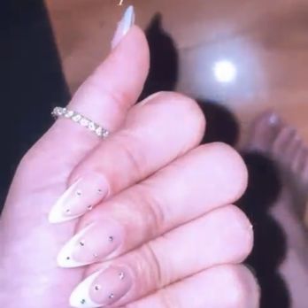 Ivania’s Nails - Nails they've done (sorry for the quality it's a video screenshot) - Nail Salons Near Me - North Miami Beach, Florida