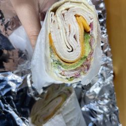 Cincy Gourmet Deli - Turkey Avocado Sandwich in a wrap