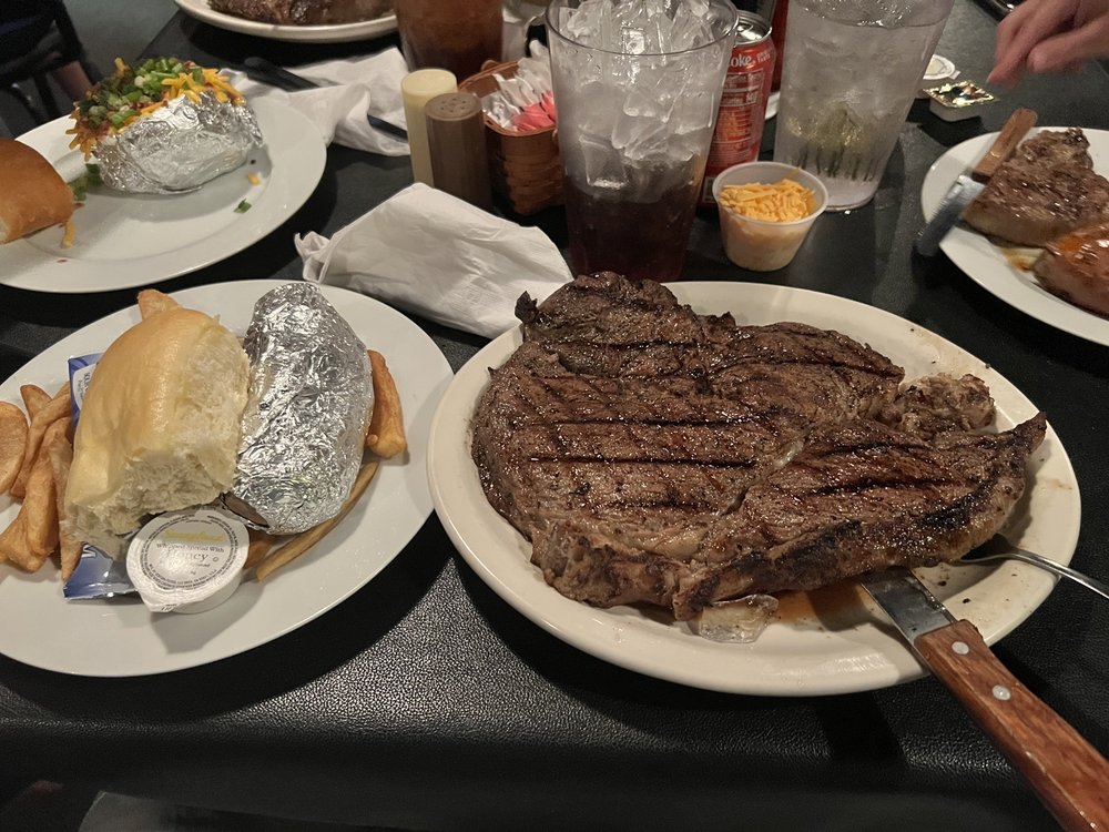 Food from Biscuits Steakhouse