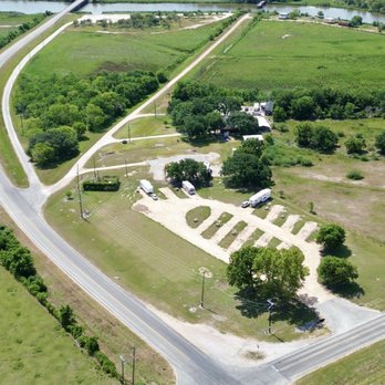 Tres Palacios RV Park - 3.) Aerial view of Tres Palacios RV Park & river. - RV Parks Near Me - Palacios, Texas Tres Palacios RV Park - 3.) Aerial view of Tres Palacios RV Park & river. - RV Parks Near Me - Palacios, Texas