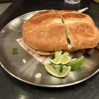 Santo Taco - Torta campechana ($17.50) - Mexican Near Me - Vancouver, British Columbia