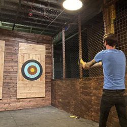 Steel City Axes - Axe Throwing Has Arrived in Pittsburgh's Strip District! Private Bookings only - Located next to Bold Escape Rooms.