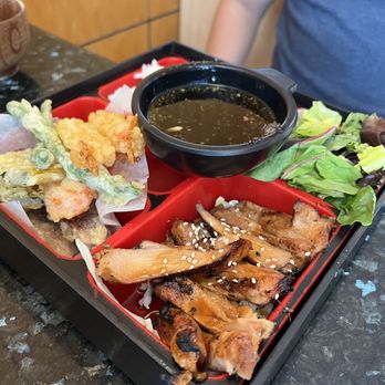Teishoku - Combination: Teriyaki Chicken + Tempura - Japanese Near Me - Honolulu, Hawaii Teishoku - Combination: Teriyaki Chicken + Tempura - Japanese Near Me - Honolulu, Hawaii