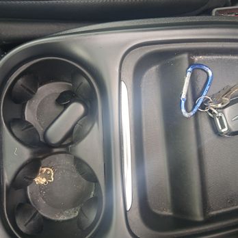 Alamo - Cup holder after wash - Car Wash Near Me - Walnut, California