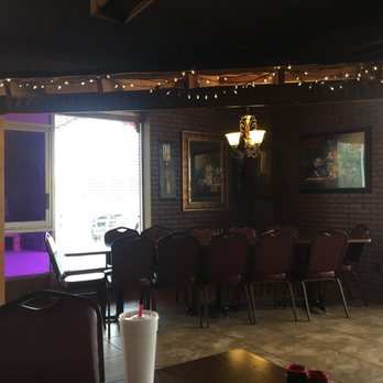 La Mexicana - Small indoor "patio" space - Mexican Near Me - Sonora, Texas