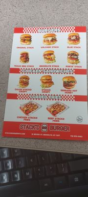 Menu photo 3 Stack'd Burger Brooklyn, NY
