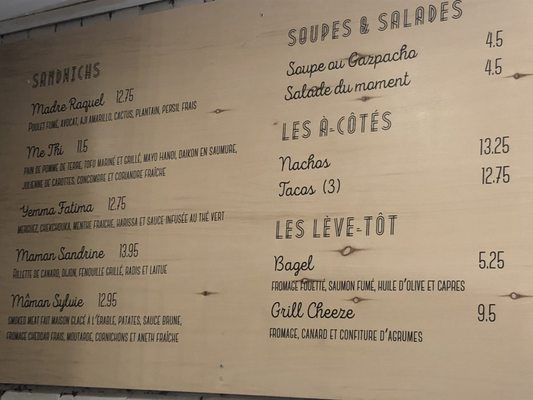 Menu photo 4 Chez ta Mère Montreal, QC