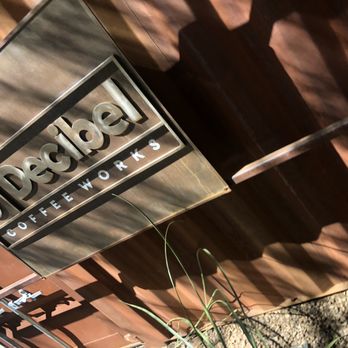 Decibel Coffee Works - a sign for decibel coffee - Coffee & Tea Near Me - Tucson, Arizona Decibel Coffee Works - a sign for decibel coffee - Coffee & Tea Near Me - Tucson, Arizona