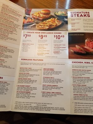 Outback Steakhouse Florence Menu With Prices: Ultimate Guide 2025