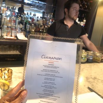 Cinnamon - Drink menu & Bartender .. really awesome at his craft ... - Indian Near Me - Rhinebeck, New York Cinnamon - Drink menu & Bartender .. really awesome at his craft ... - Indian Near Me - Rhinebeck, New York