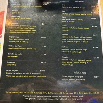 D’Corner Latin Restaurant - Menu - Puerto Rican Near Me - Richmond Hill, Georgia D’Corner Latin Restaurant - Menu - Puerto Rican Near Me - Richmond Hill, Georgia