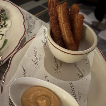 Macarena - Potato Churros - Spanish Near Me - Palo Alto, California Macarena - Potato Churros - Spanish Near Me - Palo Alto, California