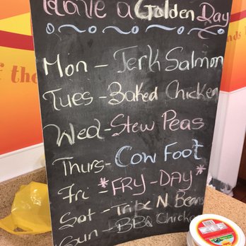 Golden Krust Caribbean Restaurant - Daily special board! - Caribbean Near Me - Marietta, Georgia