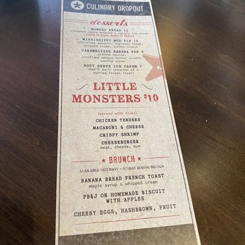 Culinary Dropout - New American Near Me - Birmingham, Alabama