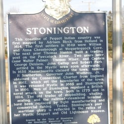 Stonington Historical Marker
