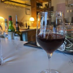 Nouvelle Bar & Bottle - Bar seating view.