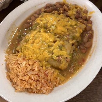 Padilla's Mexican Kitchen - Green Tamale Plate - New Mexican Cuisine Near Me - Albuquerque, New Mexico
