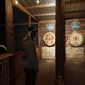 Yosemite Axe Throwing - Axe Throwing Near Me - Oakhurst, California Yosemite Axe Throwing - Axe Throwing Near Me - Oakhurst, California