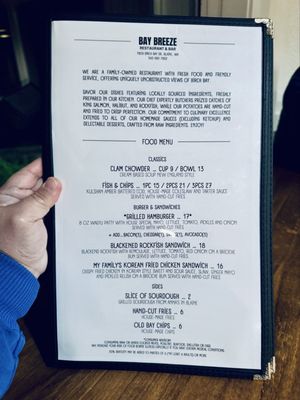 Menu photo 2 Bay Breeze Restaurant & Bar Blaine, WA Menu photo 2 Bay Breeze Restaurant & Bar Blaine, WA