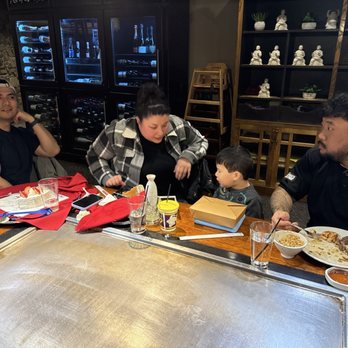Benihana - Cupertino - Table #1, reservations for 5:30!. Happy birthday for Junior!! - Steakhouses Near Me - Cupertino, California Benihana - Cupertino - Table #1, reservations for 5:30!. Happy birthday for Junior!! - Steakhouses Near Me - Cupertino, California